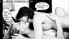 Imogene falls in love with a widow in this anime porn video