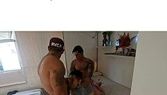 Brother spies on intense orgy with passive boyfriend and big cocks