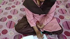 Desi Student Seduces Teacher In Uniform During Coaching Time