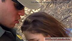 Black brunette blowjob latina small tits first time outdoor deepthroat cumshot