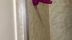 Latina says, 'having sexo with my dildo'