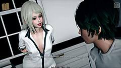 Мой хулиган-любовник трахает меня большим членом в этой игре