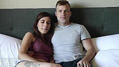 Hot jock drills sexy band geek nerd extremely hard in college dorm.