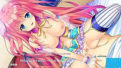 Nature lovers will appreciate this erotic video with an anime-style garden setting