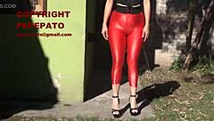 Beautiful women in stockings and leggings in hot scenes