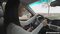 Asian American Teen Babe's Blowjob Mission