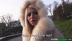 Public pickups with the beautiful Chloe Lacourt