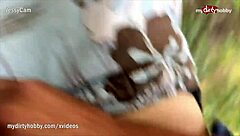 Outdoor Bath Quick Fuck!