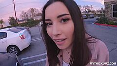 Asian American Teen Babe's Blowjob Mission