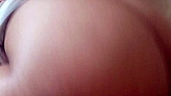 Beautiful Latin girl interacts with neighbor while husband is away