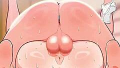 Get some Animecum action with this Ahegao scene
