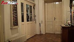 In fun movies, she begs for cum on panties