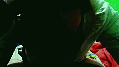 couple where the female gives a blowjob to a big cock