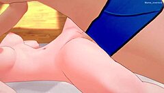 Gwen takes a hot bath and gets fucked on bed