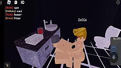 i'm playing roblox and watching gay porno, getting so horny