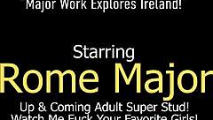 Ireland rose gets intense doggystyle and face fucking from rome major, ending with sperm on big natural tits