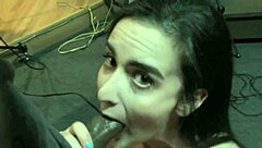 Lyra lockhart gives jack blaque a pov blowjob with big black cock