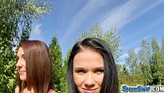 Spermswap Hotties Share Cumshots in Group Fetish Scene