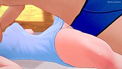 Gwen Returns from Shower to Hot Bed Action in Adult Parody. Uncensored Anime Scene Explodes with Raw Energy.