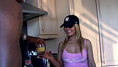 Sensi meets a hot Russian MILF in the park and they have sex