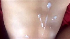 Ebony teen gets covered in cum during shower blowbang compilation