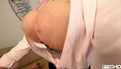 themis thunder cums from dildo vs cock!