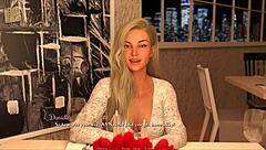 Anime and PC game with ecchi moments and visual novel elements, three rules of life 11