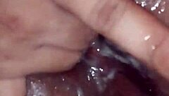 wish it was real cum dripping out my hole