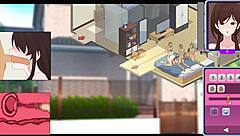 hentai wife caught chatting in ntr game