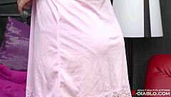 Short-haired Japanese wife reveals big tits in first nude shoot