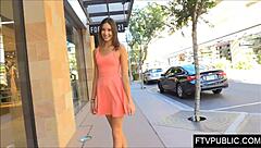 Nude Woman Masturbates Shamelessly On The Street In Public