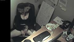 Big tits homemade video from an amateur secretary