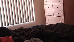 Redhead MILF with big ass and tits gives blowjob, bent over for creampie POV.