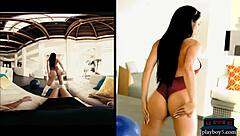 See how virtual reality porn is made in a VR shoot