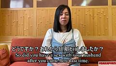 Japanese milf gets wild in open-air with deepthroat action
