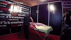 Ana marco receives erotic fingering massage leading to orgasm!