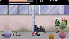 hentai guy has sex with all the girls on the street