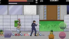 hentai guy has sex with all the girls on the street