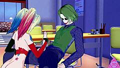 Harley Quinn Hentai Blowjob And Cumshot