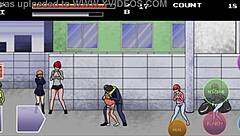 hentai guy has sex with all the girls on the street