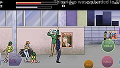 hentai guy has sex with all the girls on the street