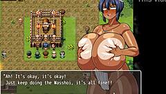 Sultry tanned girl gets gangbanged at a wild festival