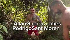 Gay yoga instructor gets help from his students