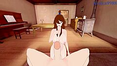 Mei and konan fuck intensely