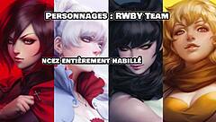 ruby and blake train you in rwby hentai femdom joi denial feminization petplay 😈🖤