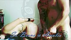 Submissive Amalia Fucked Hard, Eats Cum