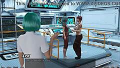 stranded in space 4 with hot indian milf naked and curvy in 3d anime