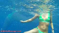 Hot lesbian massage with oral sex and fingering