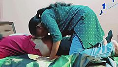 After oral with boyfriend, intense orgasm from rough sex