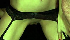 Frisky idol swallows cumshot on face